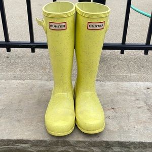 Girls Hunter Sparkle Rain Boots